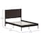 Flash Furniture DK Brown Full Wooden Platform Bed with Headboard MG-09004FB-F-DKBRN-GG - alternate 6